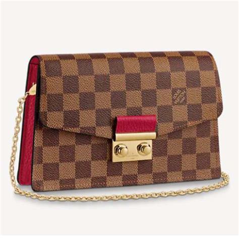 louis vuitton croisette chain bag|Louis Vuitton damier crossbody bag.